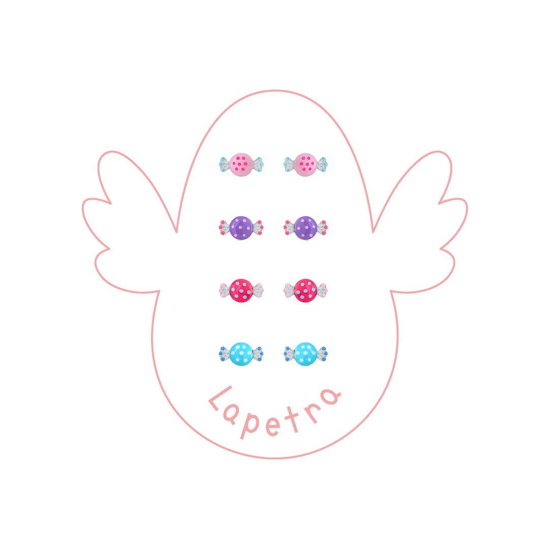 Candy Enamel Earrings
