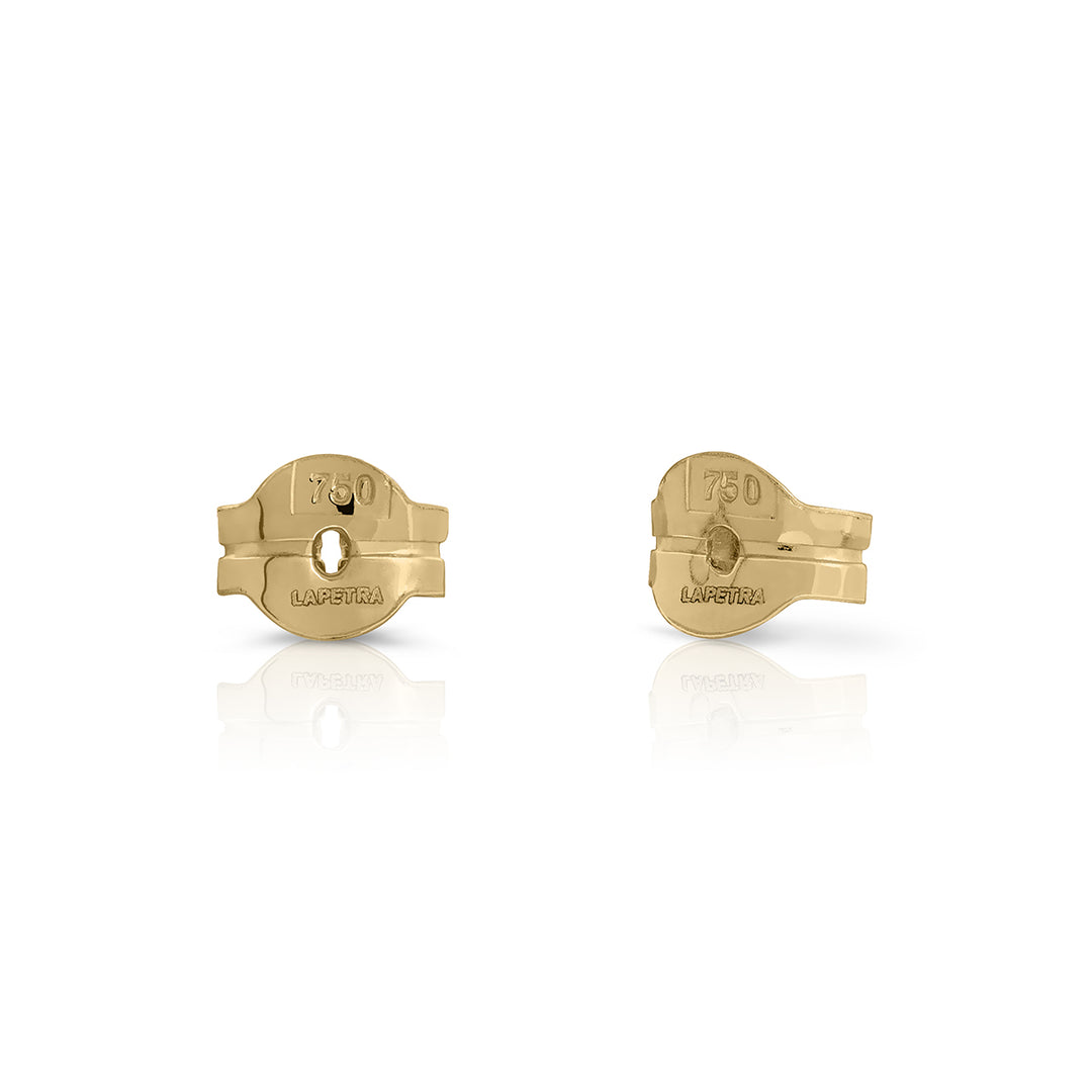 Pendientes oro lula topacios