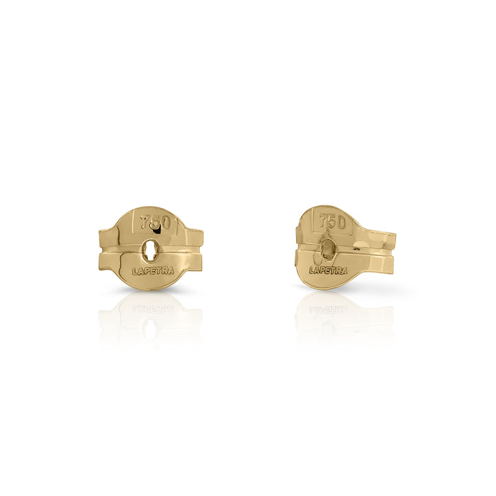 Pendientes oro trepador 5 topacios