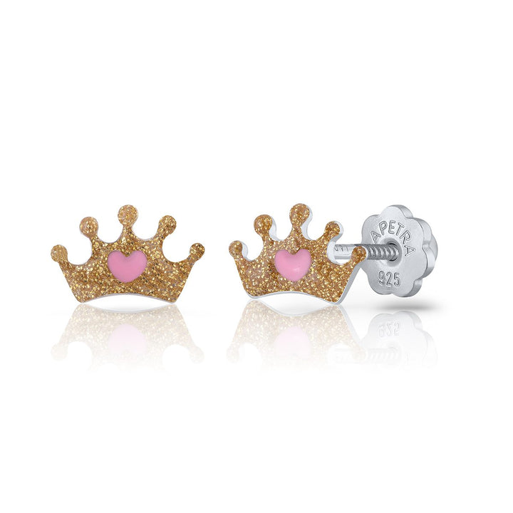 Pendientes Corona rosca