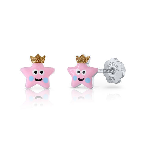 Enchanted Star Enamel Earrings