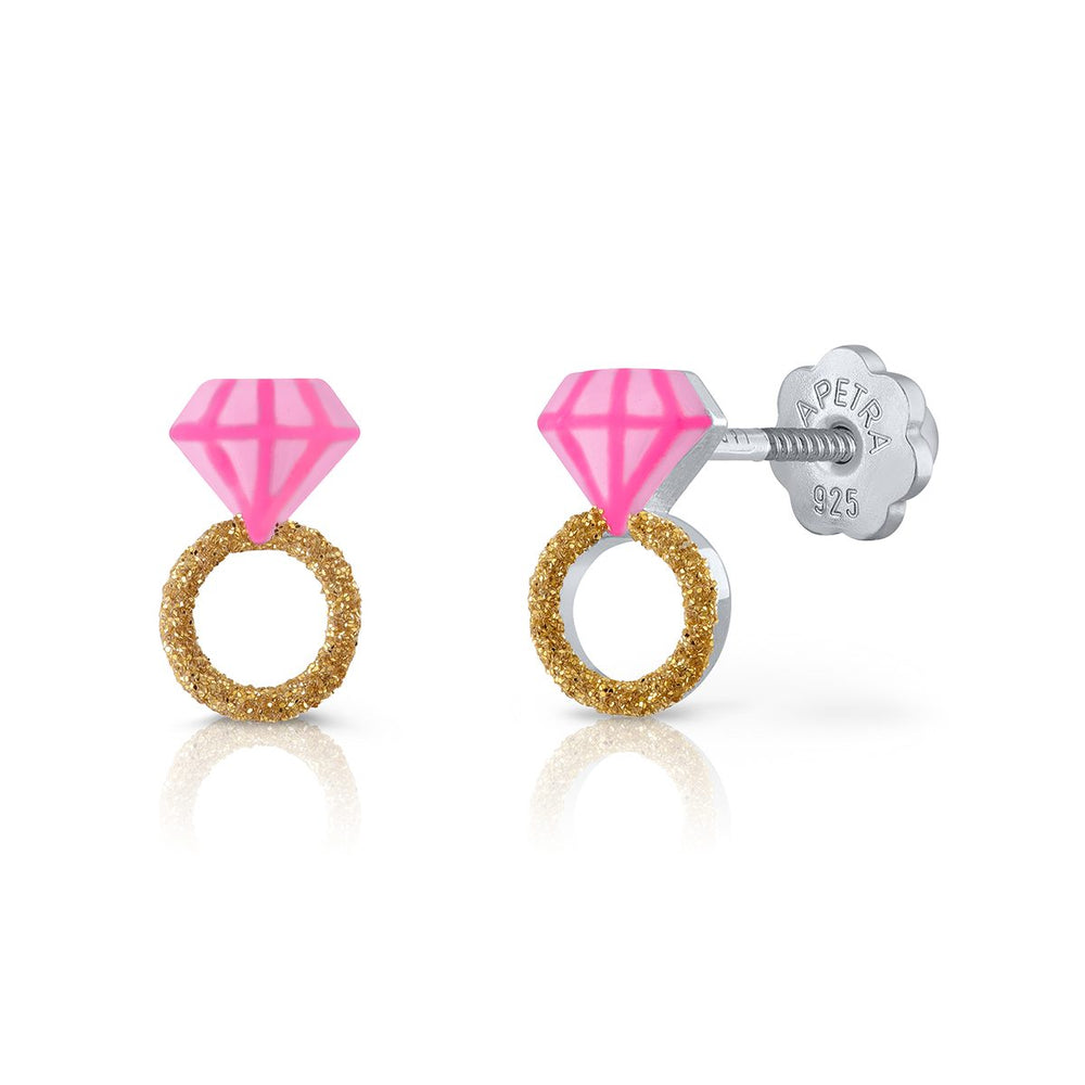 Pendientes Anillo Rosca