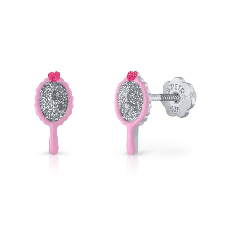 Pendientes Espejito Rosca