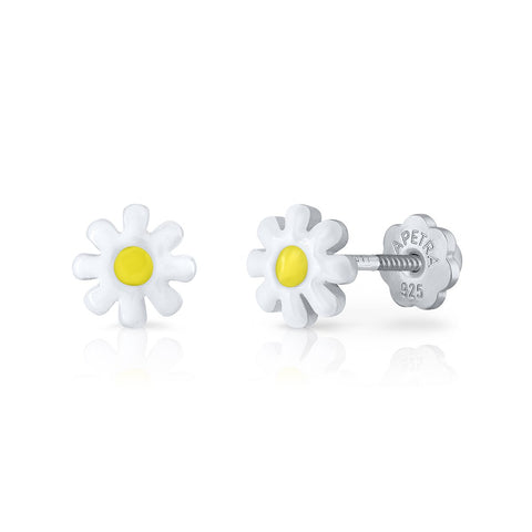 Daisy Enamel Earrings
