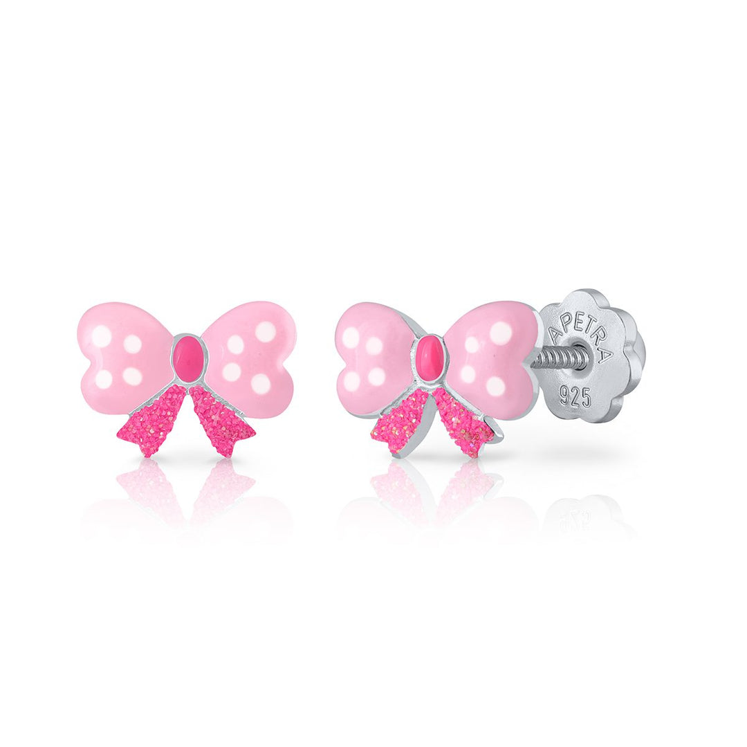 Pendientes Lazo Rosca