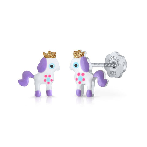 Enchanted Petrasus Enamel Earrings