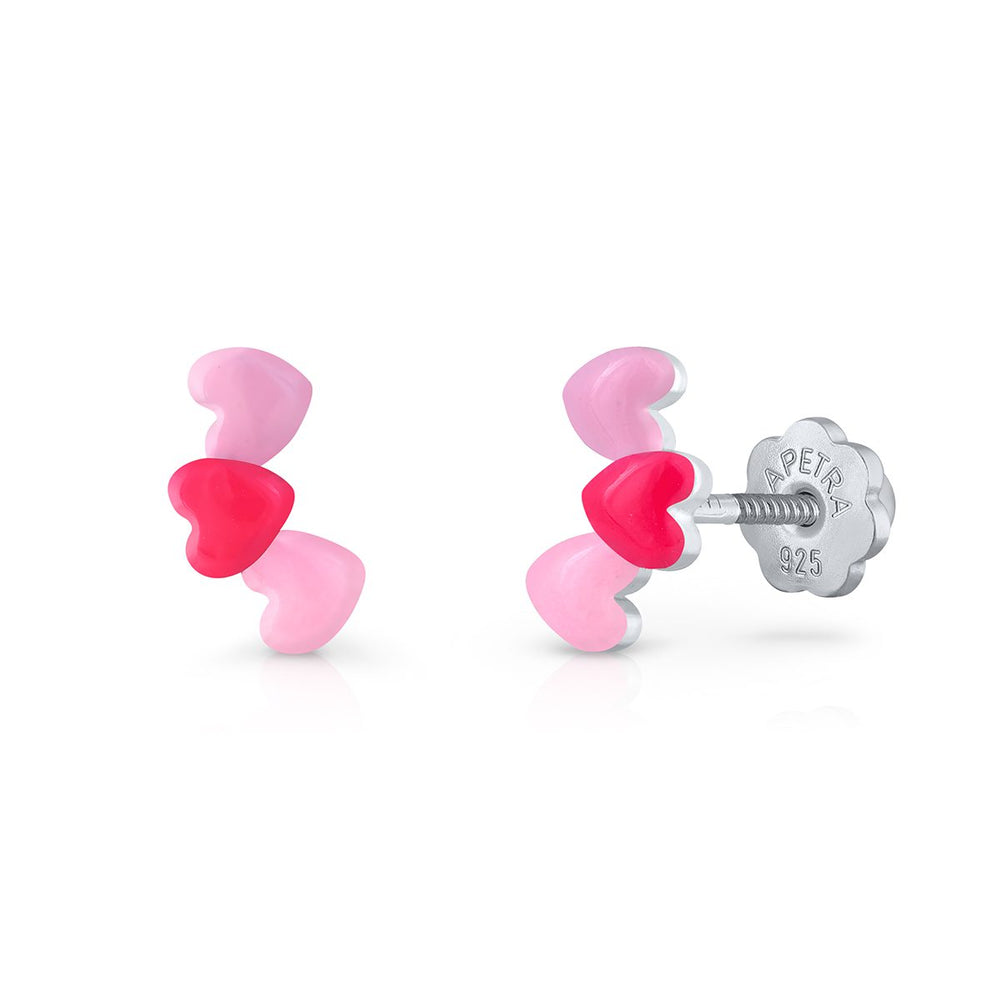 Pendientes Trepador Corazón rosca