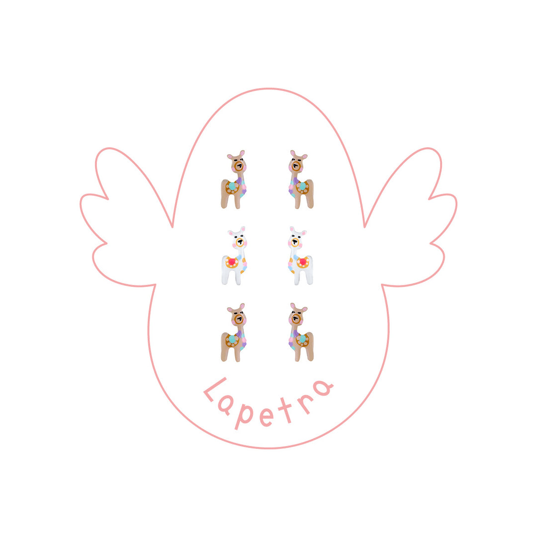 Pendientes Llama rosca