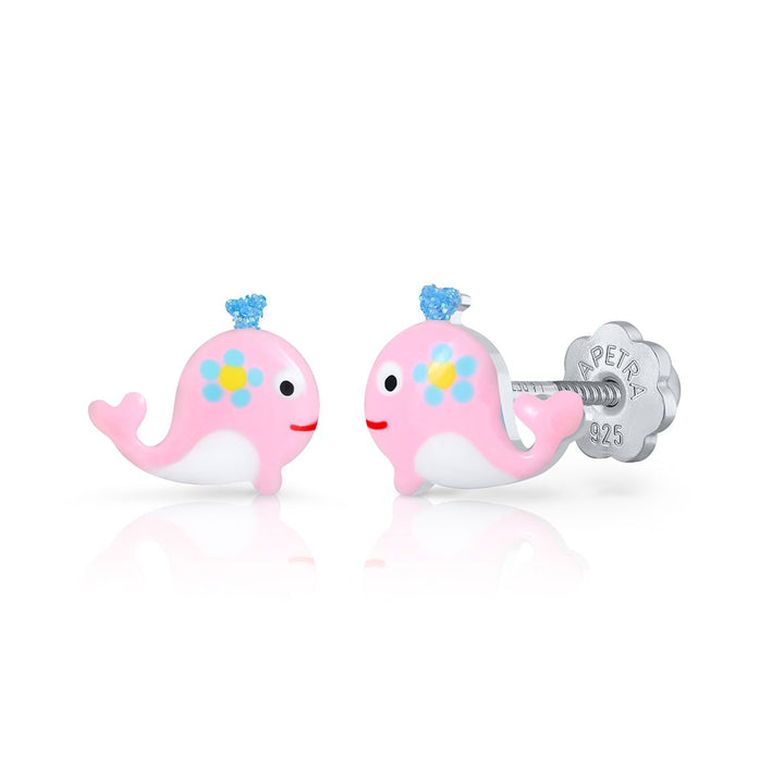 Pendientes Ballena rosca