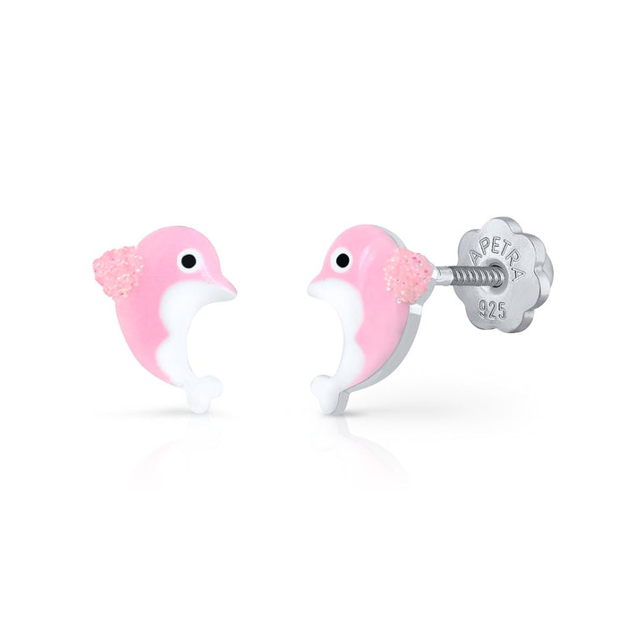 Pendientes Delfín rosca