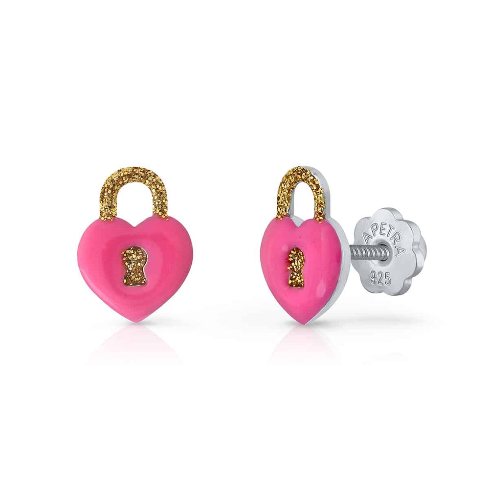 Pendientes Candado rosca
