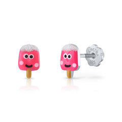 Ice Pop Enamel Earrings