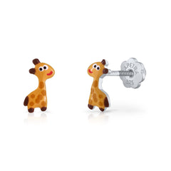 Pendientes Jirafa rosca