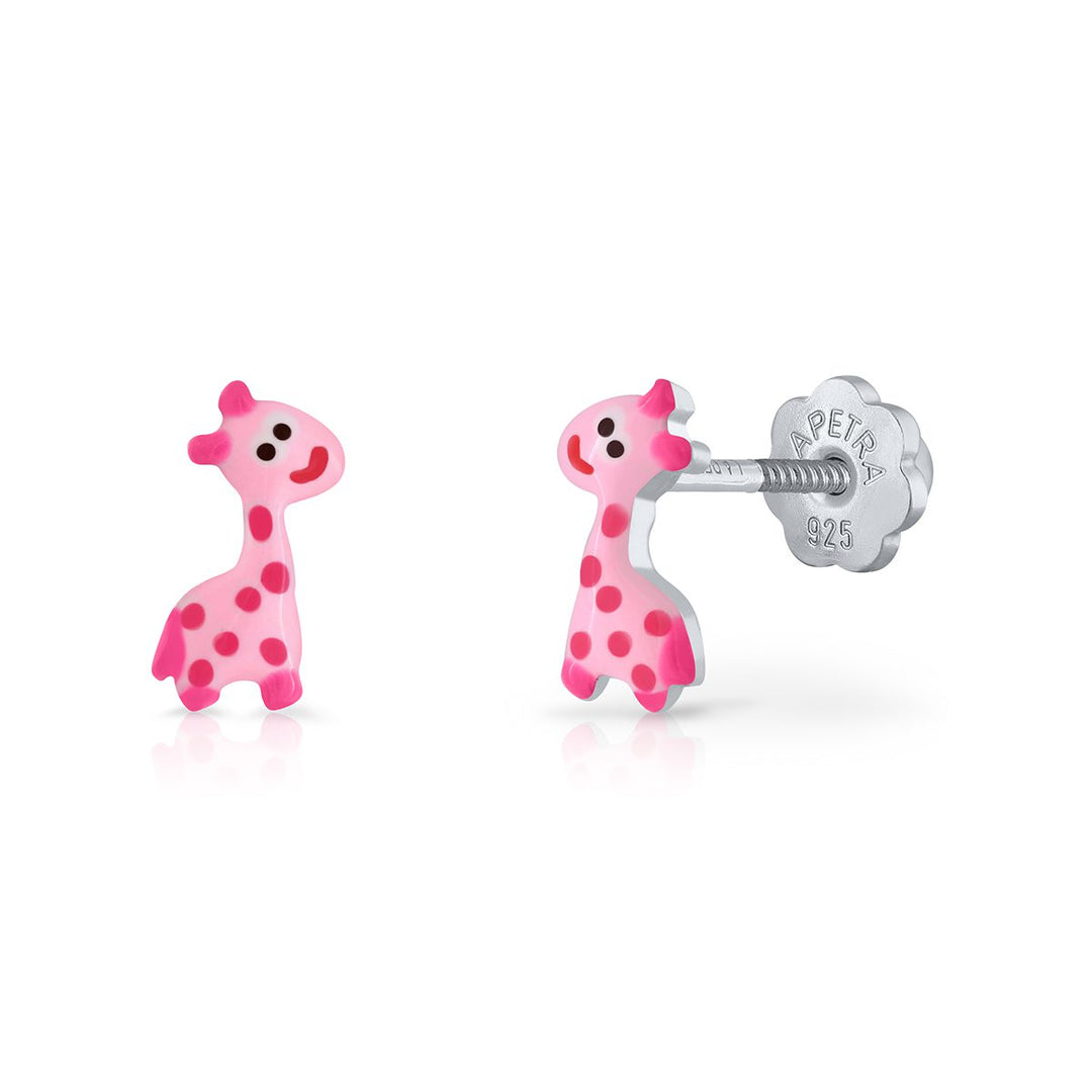 Pendientes Jirafa rosca