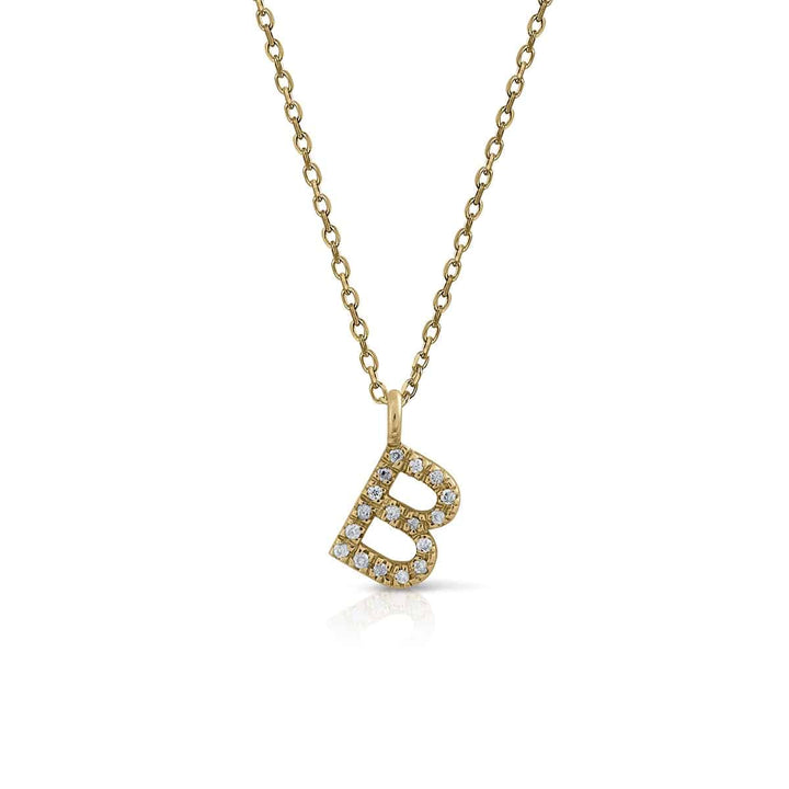 Prime Collection Diamonds Initial Necklace