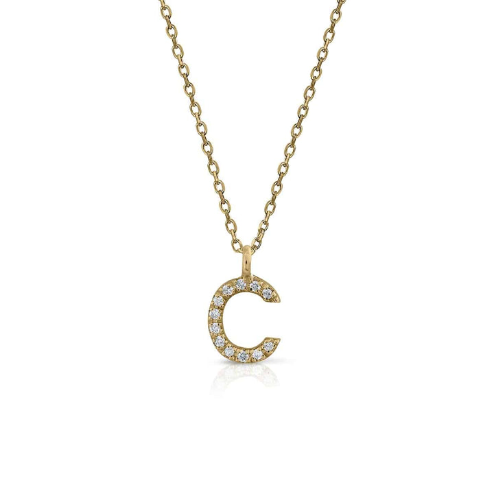 Prime Collection Diamonds Initial Necklace