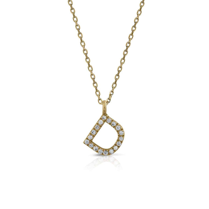 Prime Collection Diamonds Initial Necklace