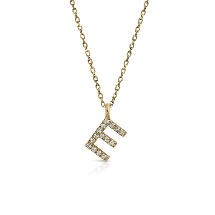 Prime Collection Diamonds Initial Necklace