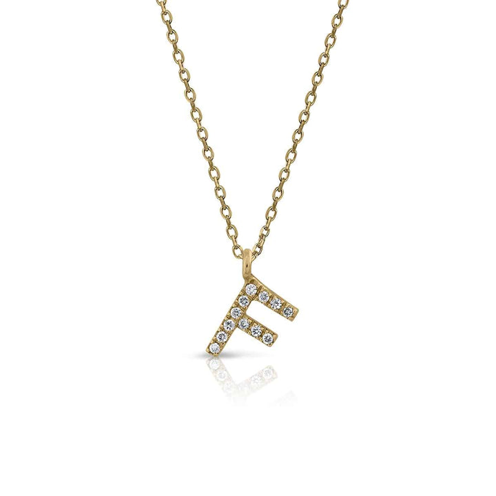 Prime Collection Diamonds Initial Necklace