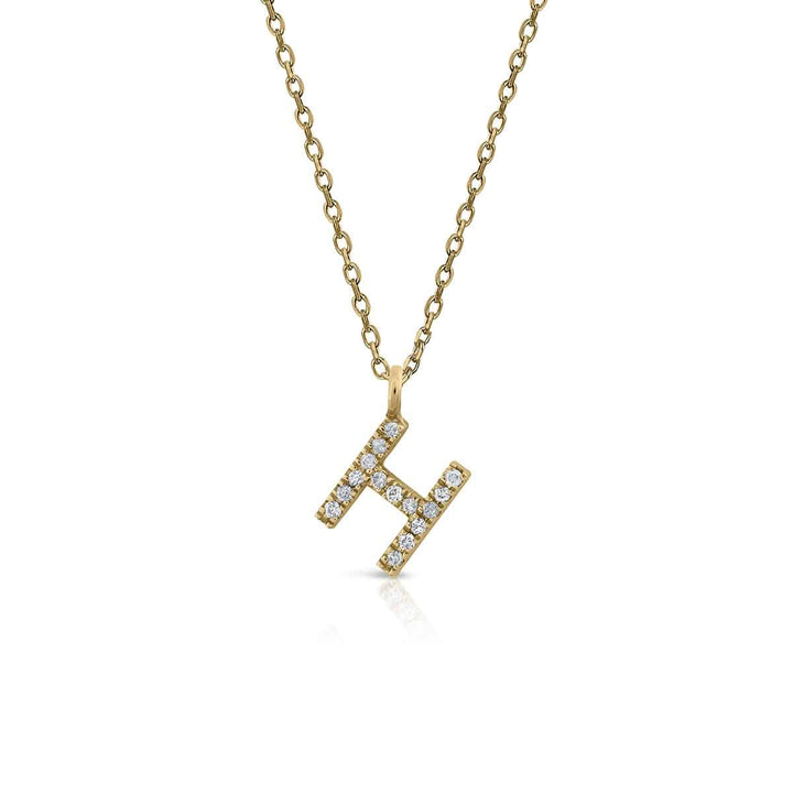Prime Collection Diamonds Initial Necklace