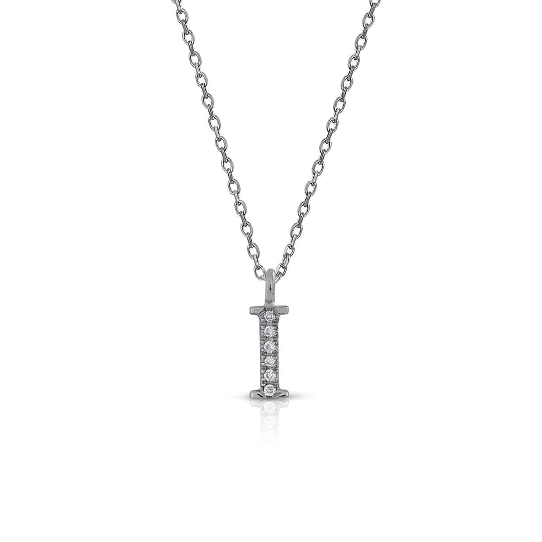 Prime Collection Diamonds Initial Necklace