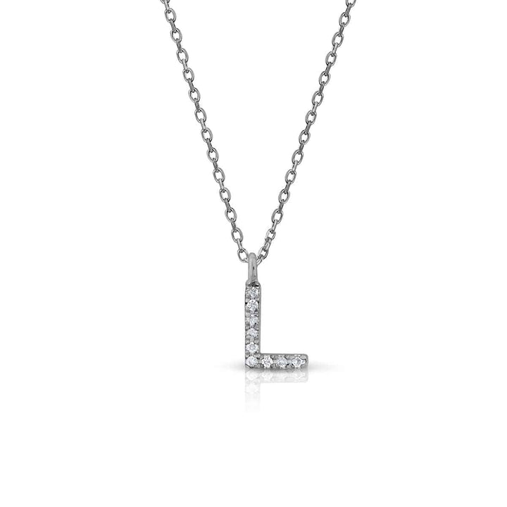 Prime Collection Diamonds Initial Necklace