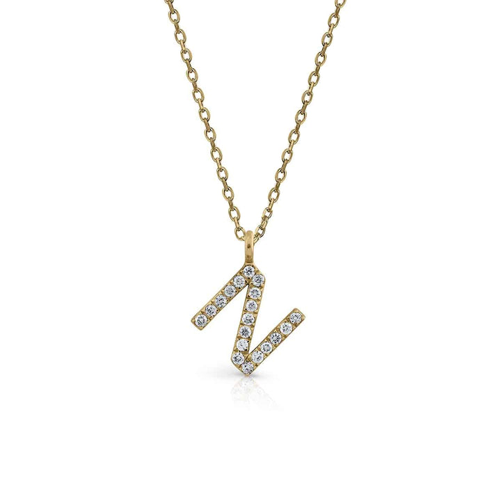 Prime Collection Diamonds Initial Necklace