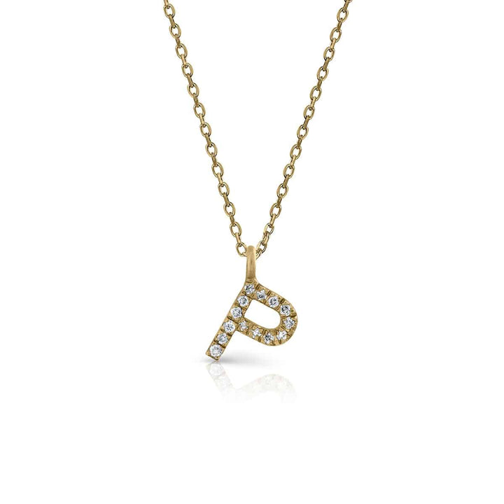 Prime Collection Diamonds Initial Necklace