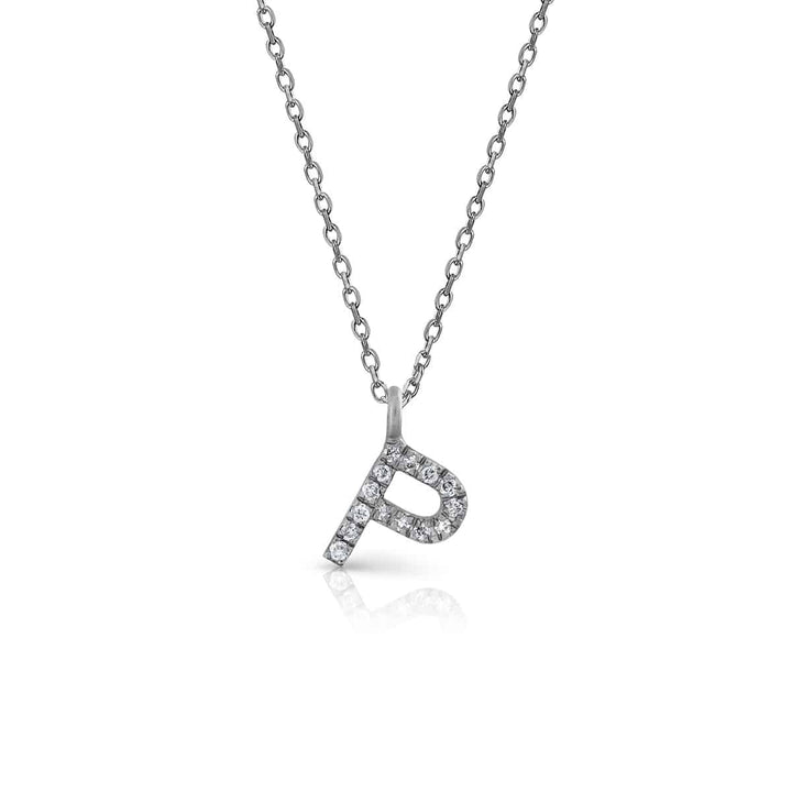 Prime Collection Diamonds Initial Necklace