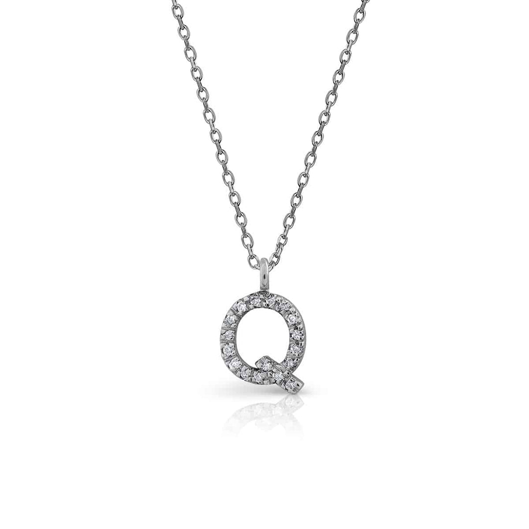 Prime Collection Diamonds Initial Necklace