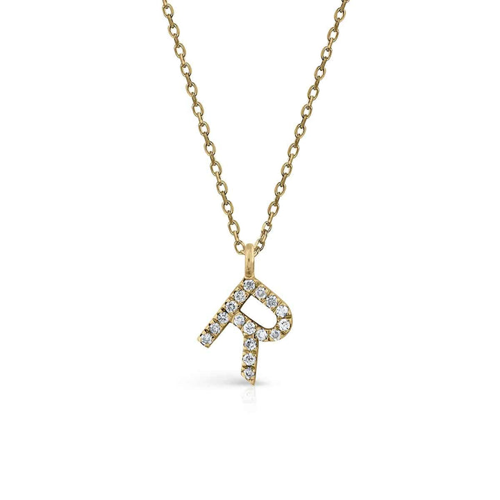 Prime Collection Diamonds Initial Necklace