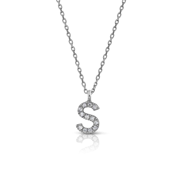 Prime Collection Diamonds Initial Necklace