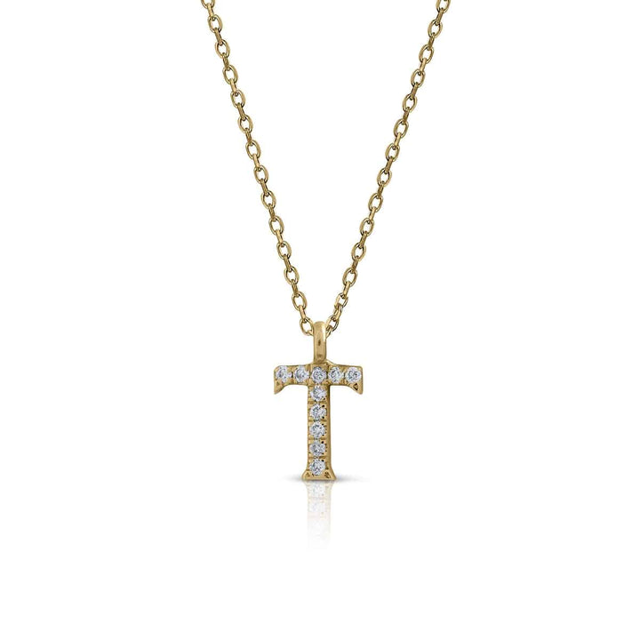 Prime Collection Diamonds Initial Necklace