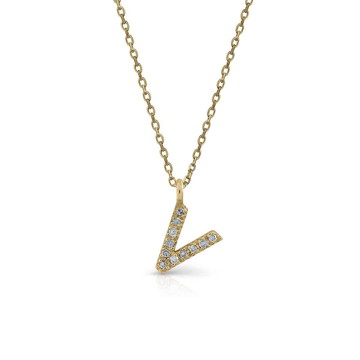 Prime Collection Diamonds Initial Necklace