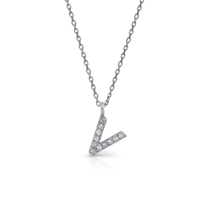 Prime Collection Diamonds Initial Necklace