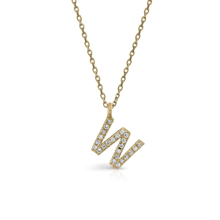 Prime Collection Diamonds Initial Necklace