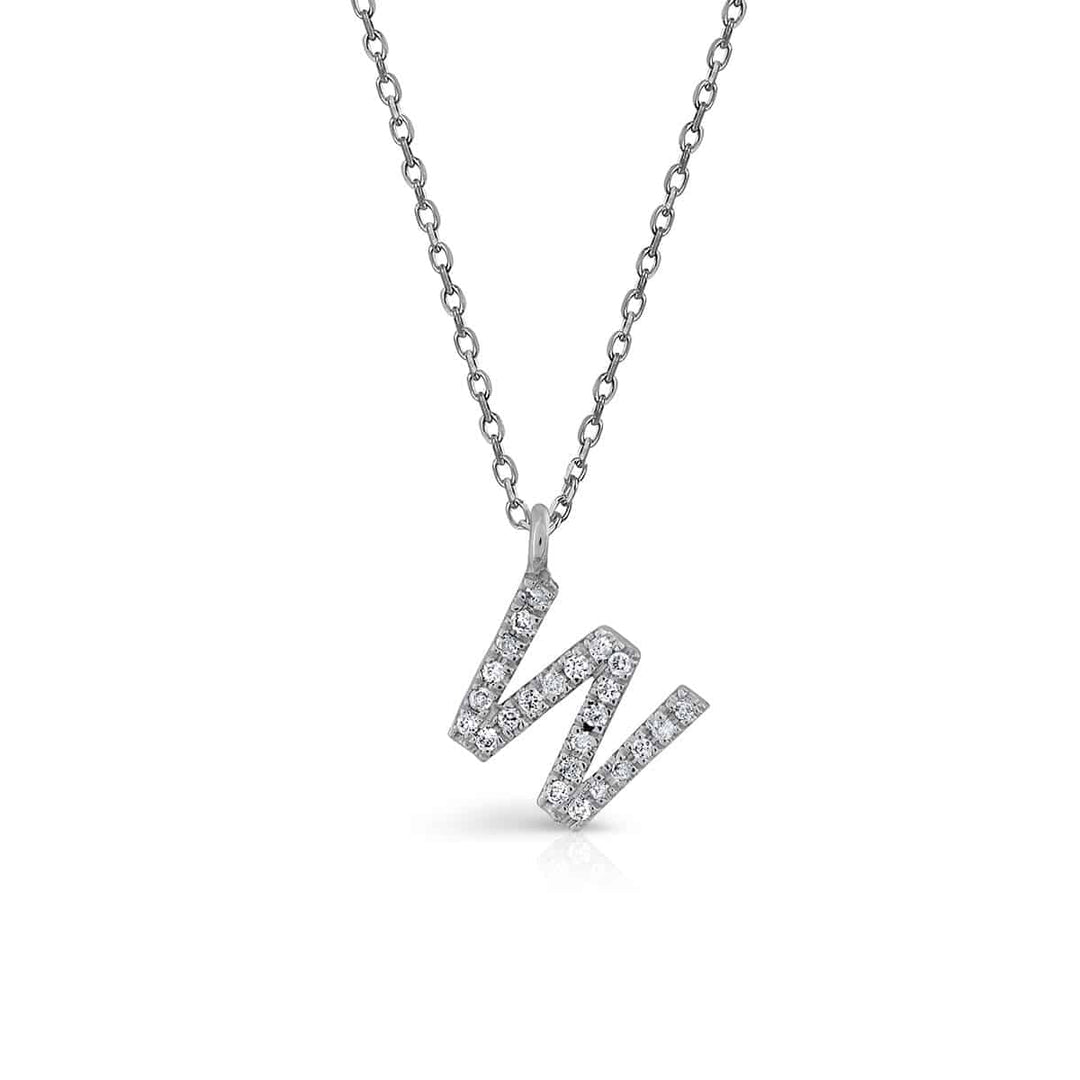 Prime Collection Diamonds Initial Necklace