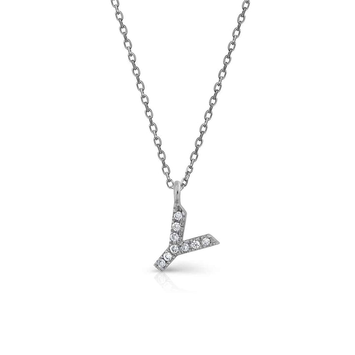 Prime Collection Diamonds Initial Necklace