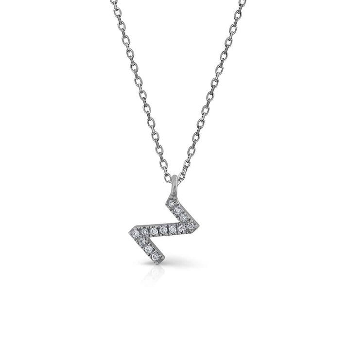 Prime Collection Diamonds Initial Necklace