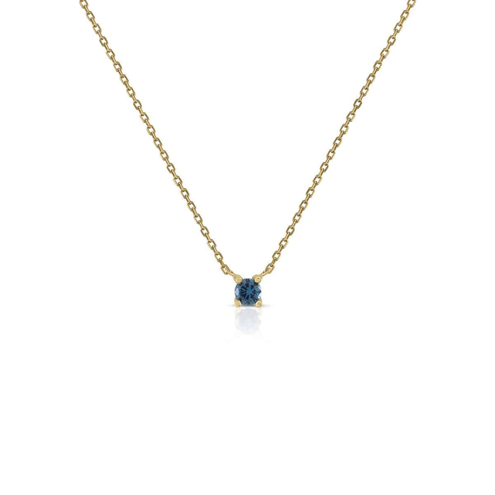 Collar oro garra topacio