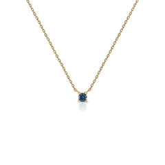 Collar oro garra topacio