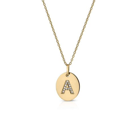 Ava Collection - Initial Necklace