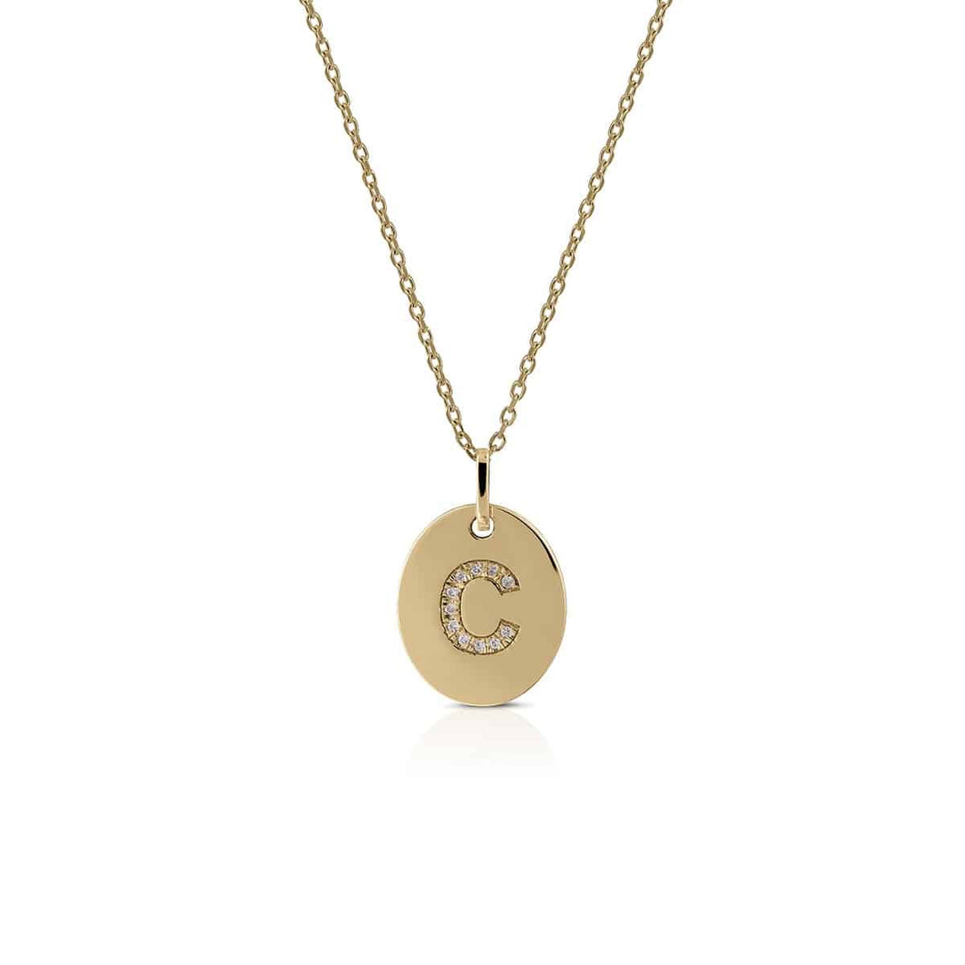 Ava Collection - Initial Necklace