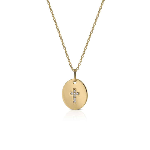Ava Collection Cross Necklace