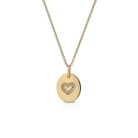 Ava Collection Love Heart Necklace