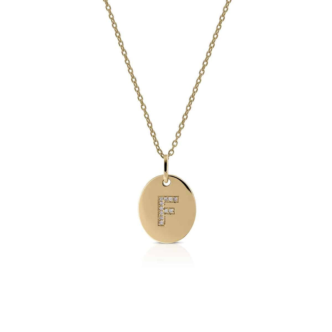 Ava Collection - Initial Necklace