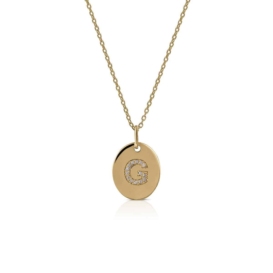 Ava Collection - Initial Necklace
