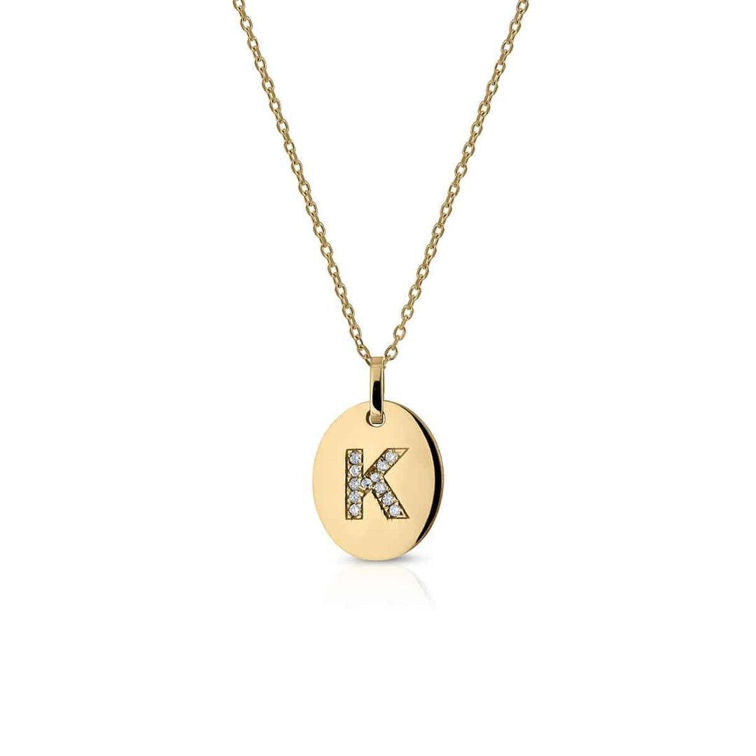 Ava Collection - Initial Necklace
