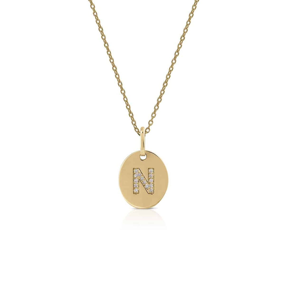 Ava Collection - Initial Necklace