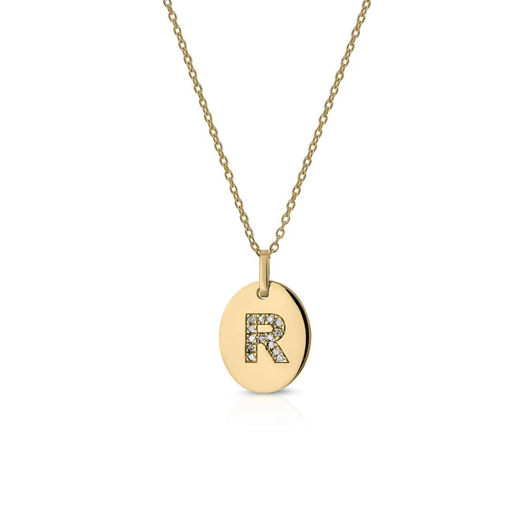 Ava Collection - Initial Necklace